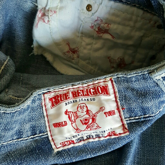 True Religion "Joey Big T" Swarovski Crystal Jeans - Picture 8 of 8
